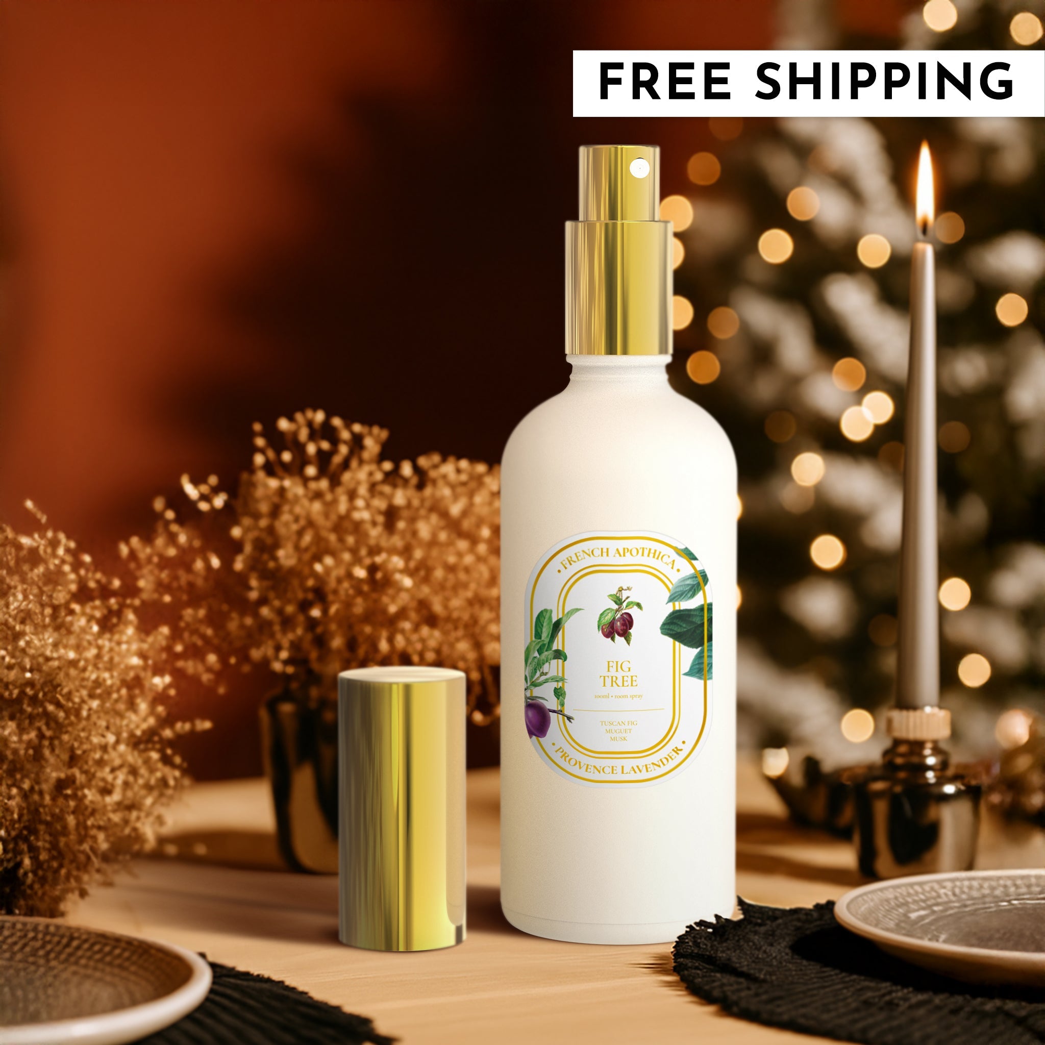 100ml French Apothica Fig Tree Room Spray