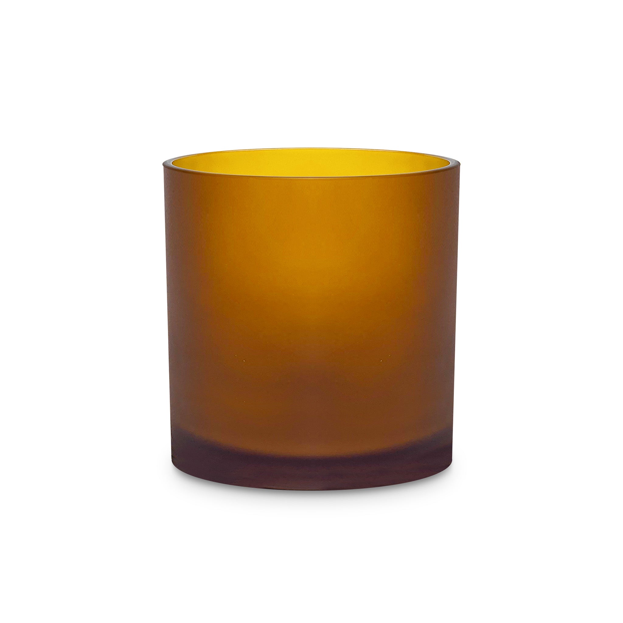 10oz (8oz wax fill) Heavy Rocks Candle Glass