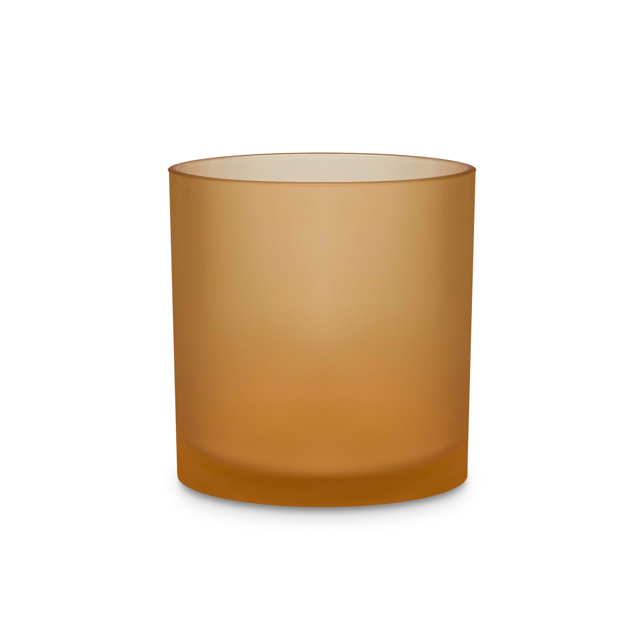 10oz (8oz wax fill) Heavy Rocks Candle Glass