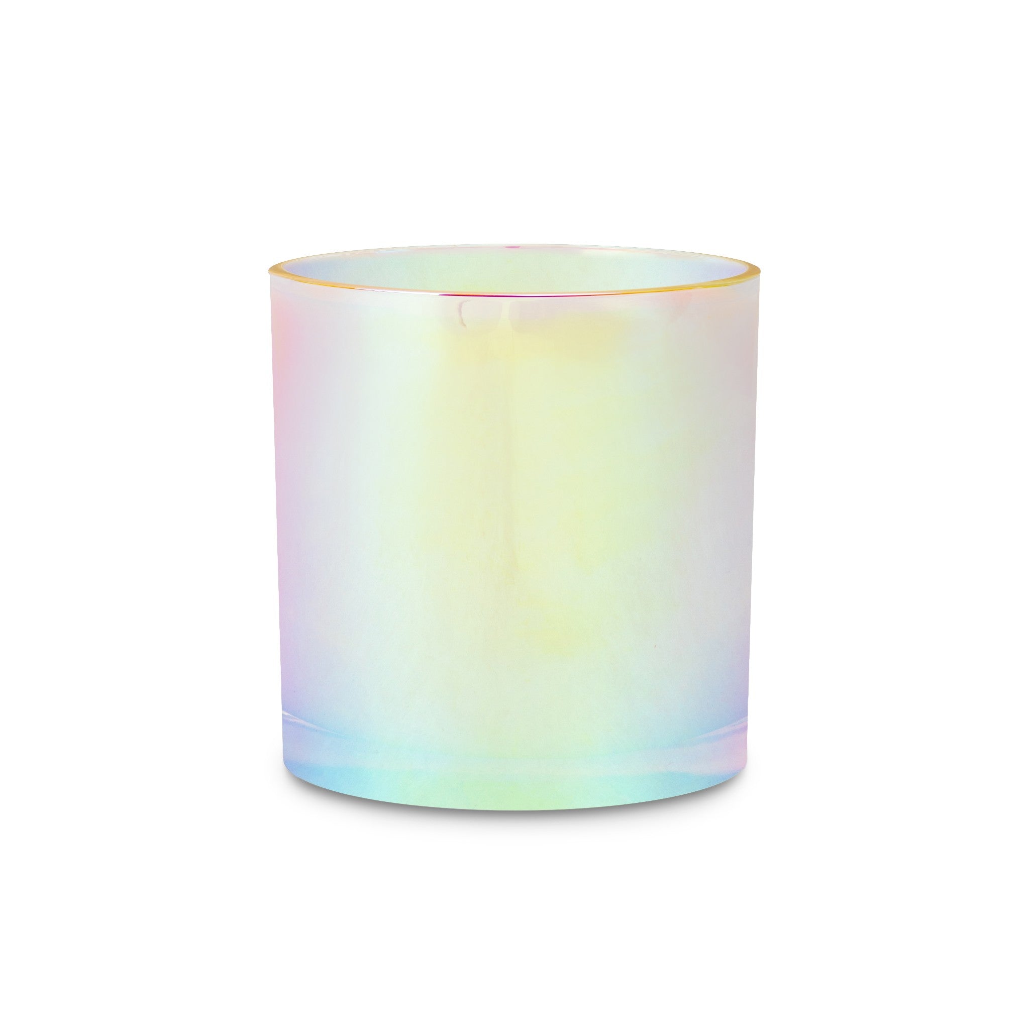 10oz (8oz wax fill) Heavy Rocks Candle Glass