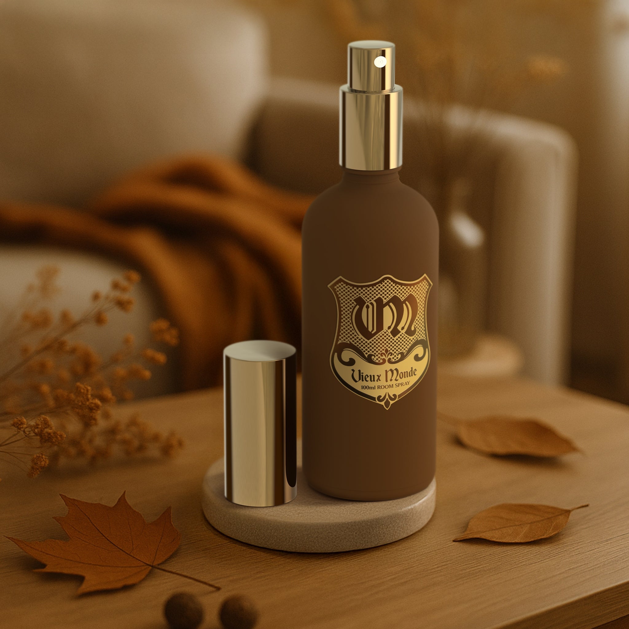 100ml Vieux Monde Oudwood Room Spray