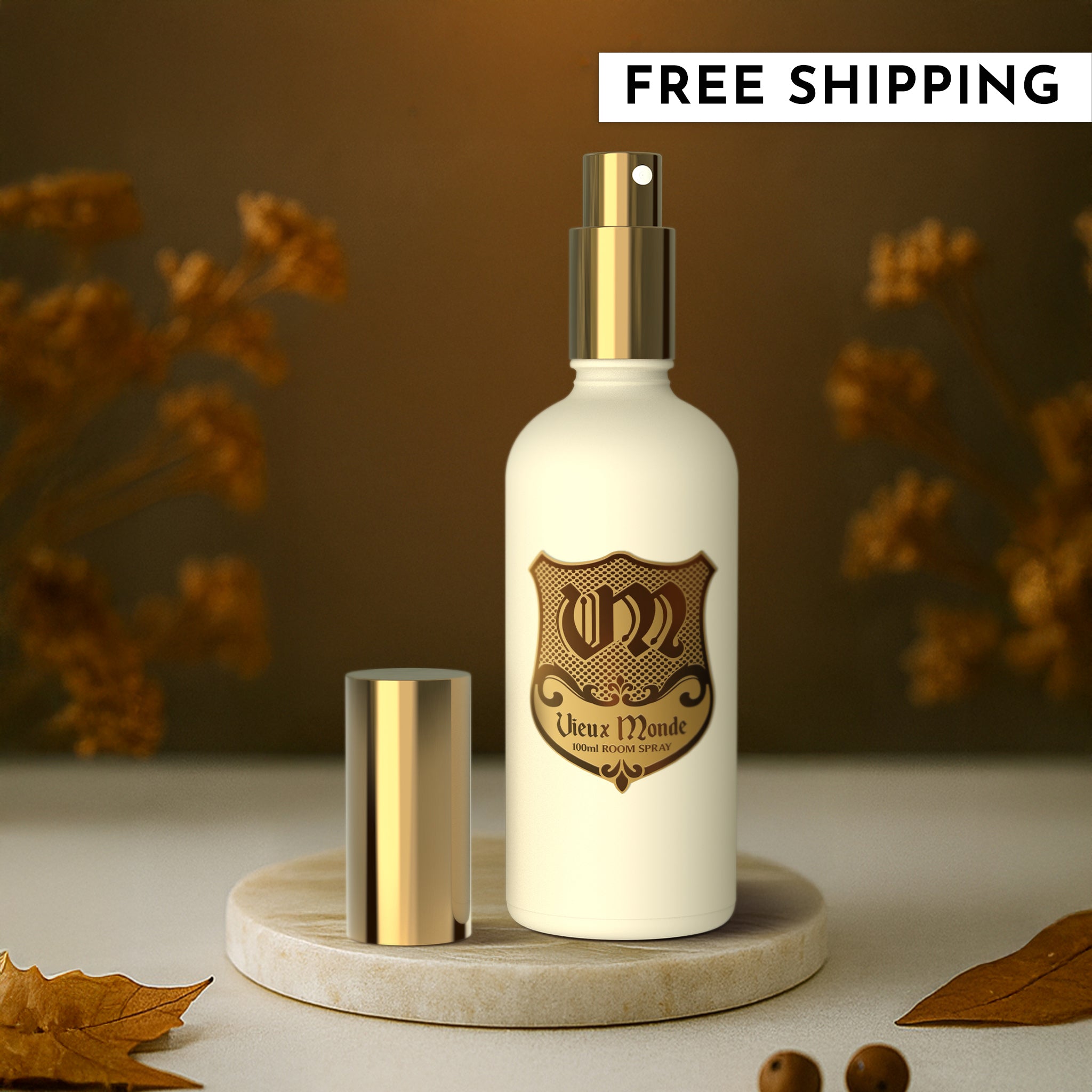 100ml Vieux Monde Pumpkin Spice Room Spray