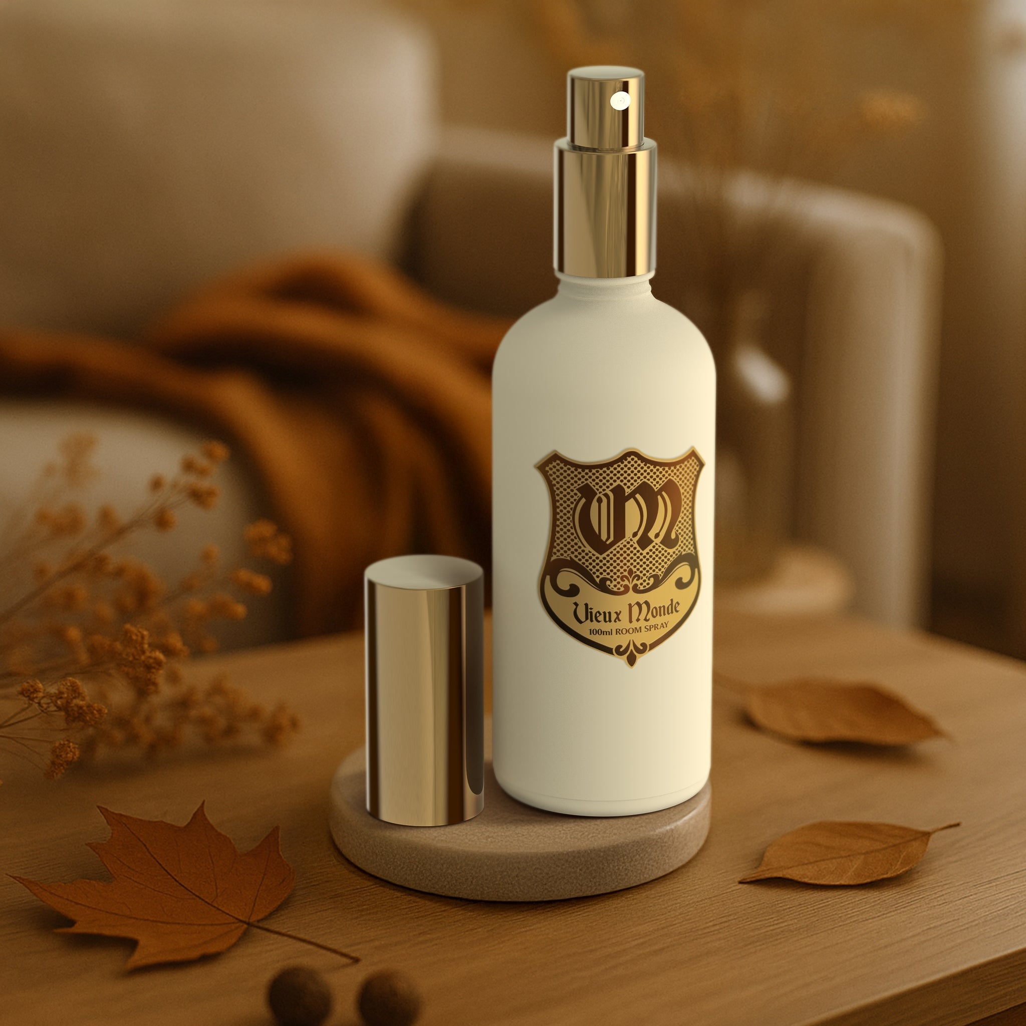 100ml Vieux Monde Pumpkin Spice Room Spray